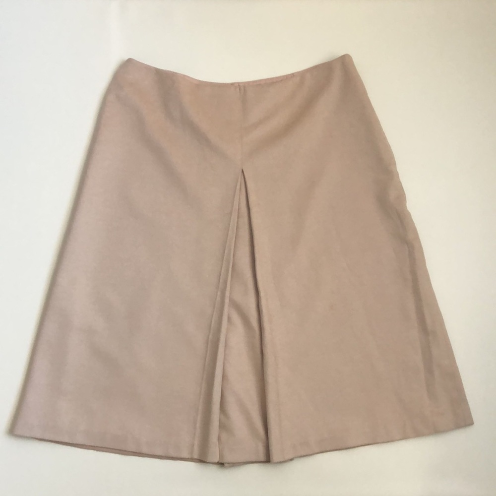 Vintage‎ Brooks Brothers Wool/Cashmere Single Pleat A-Line Skirt Sz 16